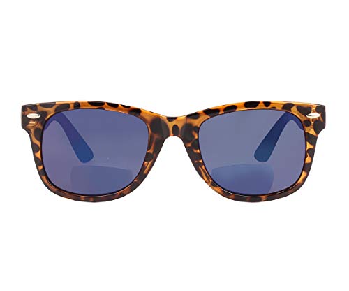 Leopard Frame With Blue Lens
