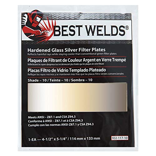 Premium Silver Mirror Glass Filter Plates - 4.5