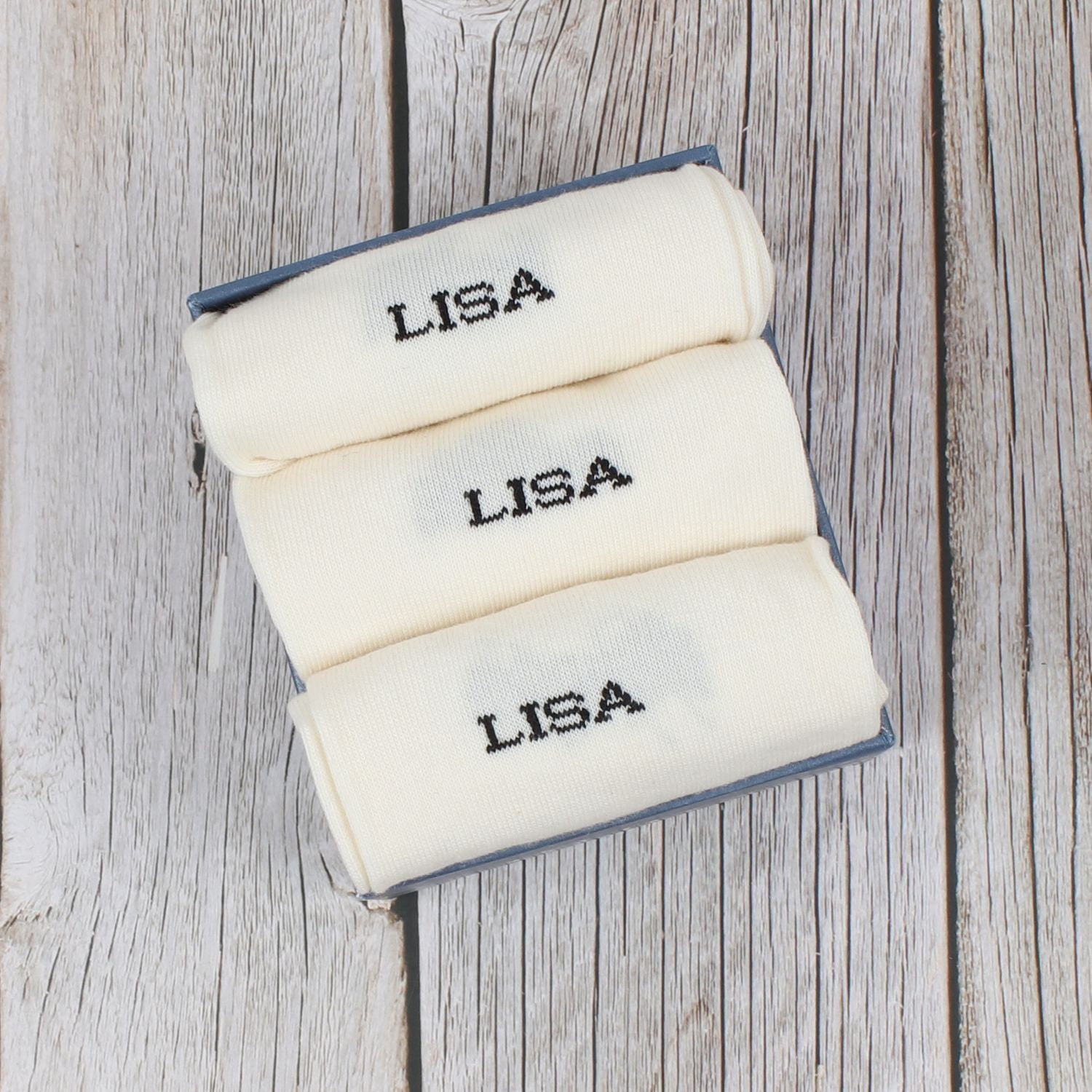 Personalized Women's 3-Pack Custom Socks - Perfect Gift for Her, Christmas, Birthday & Everyday Comfort
