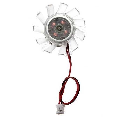 2 Pins 38x10mm 12V Aluminum Heat Sink Cooler Fan for PC CPU Cooling - Quiet Computer Cooling Solution for Gaming PC, Desktop, Workstation & Server