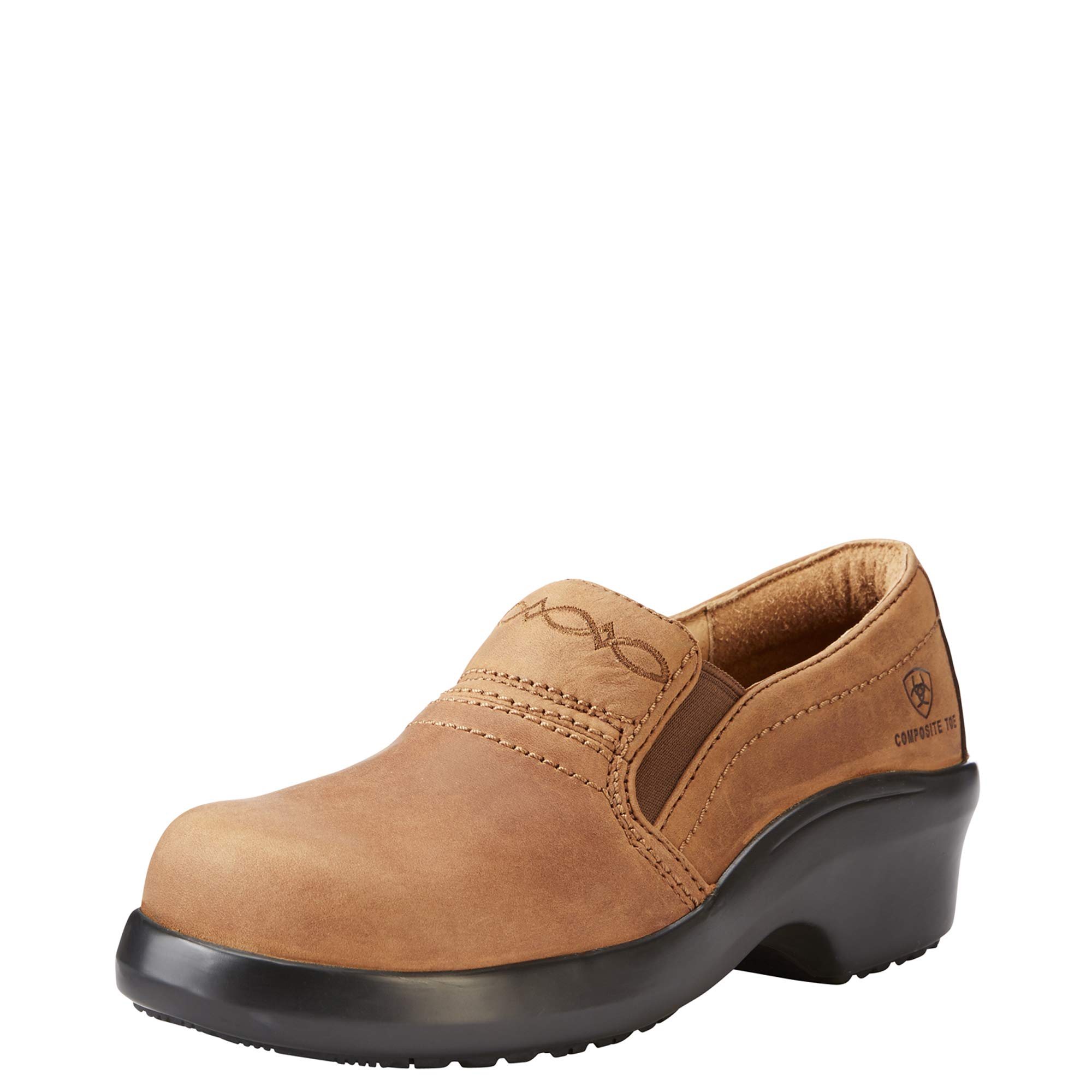 ARIAT Women's Expert Safety Clog SD Composite Toe - Slip Resistant Work Shoes for Nurses, Chefs & Food Service Professionals