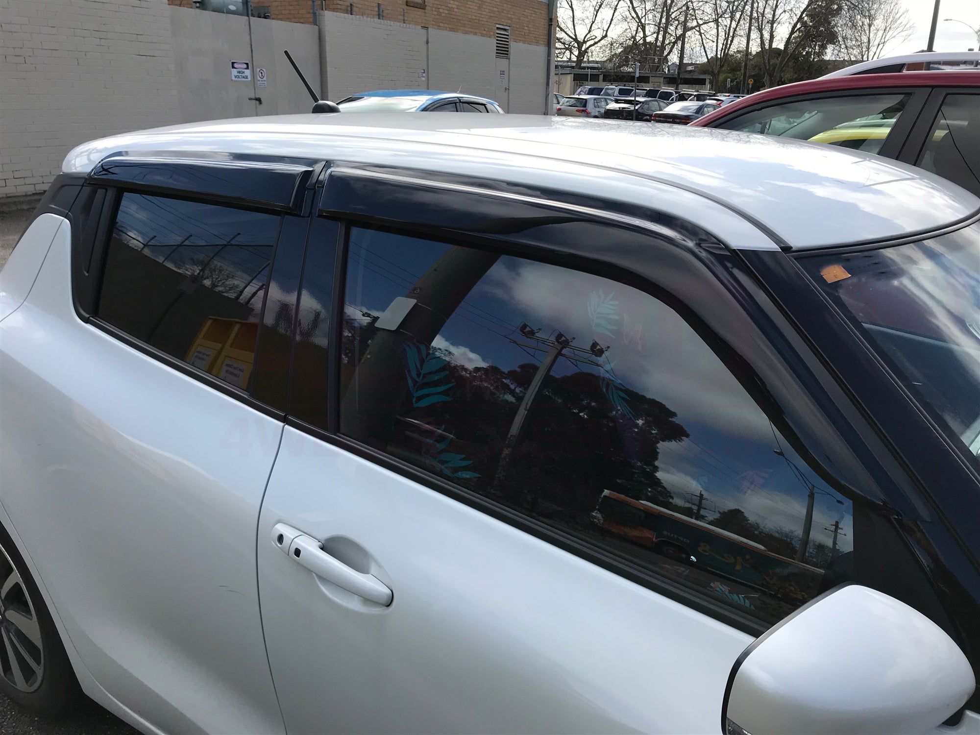 Premium Weather Shields for Suzuki Swift AZ Series & AZ Series II (2017-2023) - Rain Guards & Window Deflectors for All-Weather Protection - Perfect for Rainy Days & Highway Driving