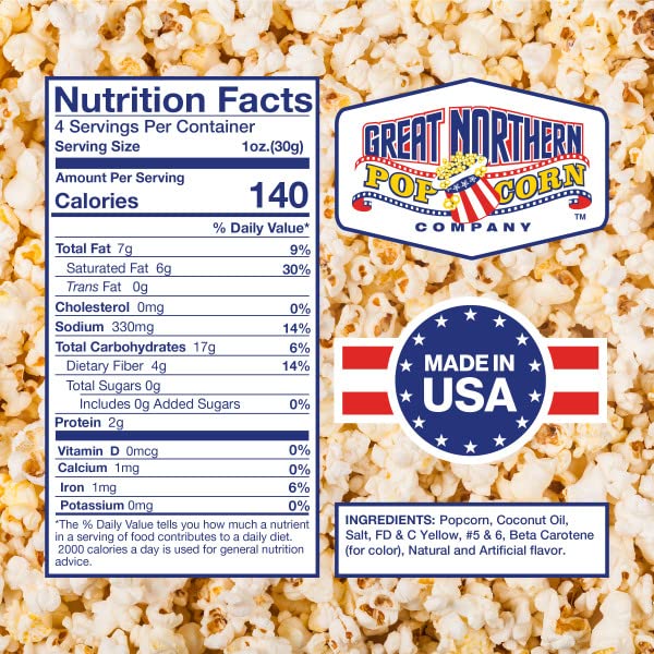 **Great Northern Popcorn Big Bambino 4 Oz Kettle Popcorn Machine with 12 All-In-One Popcorn Kernel Packets, Scoop & Bags – Blue – Perfect for Movie Nights, Parties & Home Theater Snacks**