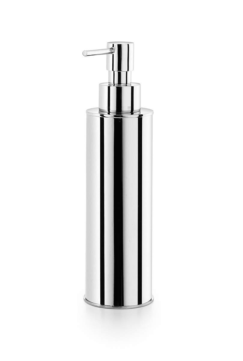 4400.29 Soap Dispenser Series Saon, Chrome Finish - Modern Touchless Soap Dispenser for Kitchen, Bathroom & Office - Automatic Liquid Soap Dispenser with Elegant Chrome Design