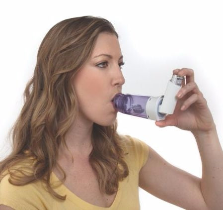 OptiChamber Diamond Anti-Static Valved Holding Chamber for Asthma & COPD - Perfect for Inhaler Use at Home, Travel & Emergency Relief