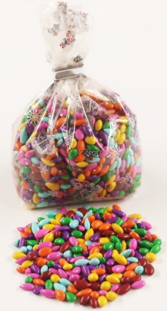 Scott's Cakes Rainbow Mix Chocolate Covered Sunflower Seeds - 8oz Resealable Bag - Sweet & Crunchy Snack for Parties, Gifts & On-the-Go Treats