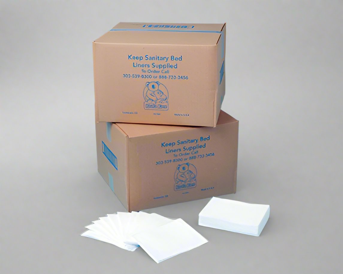Koala Kare Disposable Sanitary Changing Table Liners - 500 Count/Case | Baby Diaper Changing Station Essentials for Daycare & Nursery Use