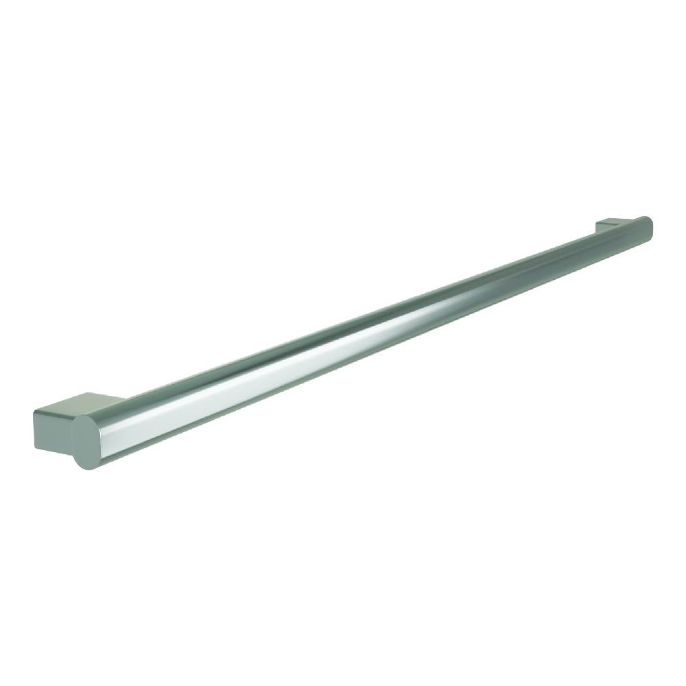 Bradley Elvari Series 8B1 0014800 48-Inch Stainless Steel Satin Grab Bar - ADA Compliant Bathroom Safety Handle for Showers & Bathtubs (Oval Design)