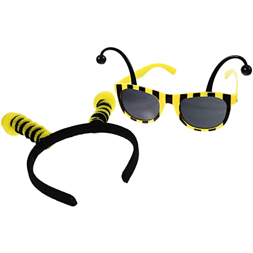 Bee Tentacle Headbands for Women & Girls - Cute Bee Themed Hair Hoops for Halloween, Christmas & Cosplay Parties - Fun Costume Accessories for Themed Events & Dress-Up
