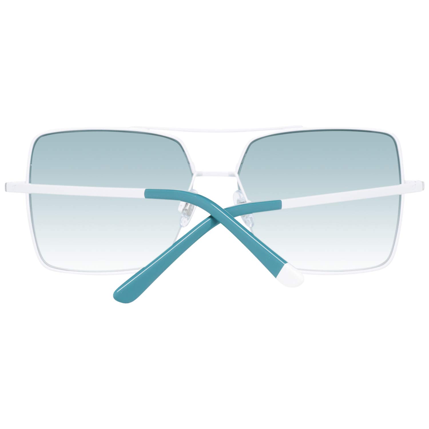 Unisex WE0210 21P 57 Optical Glasses Frames for Men & Women - White (BiancoVerde Gradient) - Lightweight Eyewear for Work, Reading & Fashion