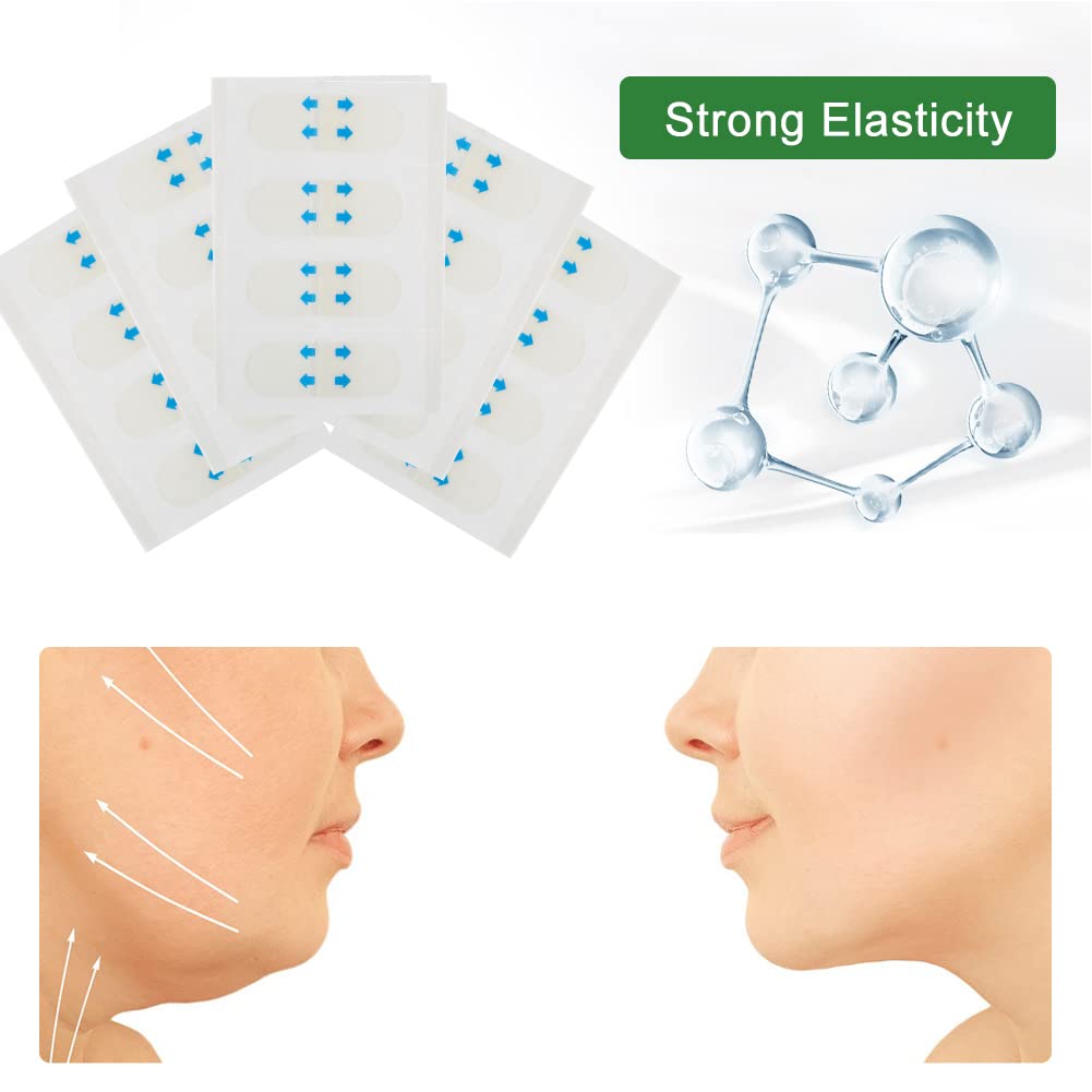 **Face Lifting Tape – 60PCS Instant V-Line Face Lift & Neck Firming Patch – Invisible Anti-Aging Tape for Tightening Skin, Double Chin & Eye Lift – Perfect for Daily Use, Special Events & Skincare Routine**