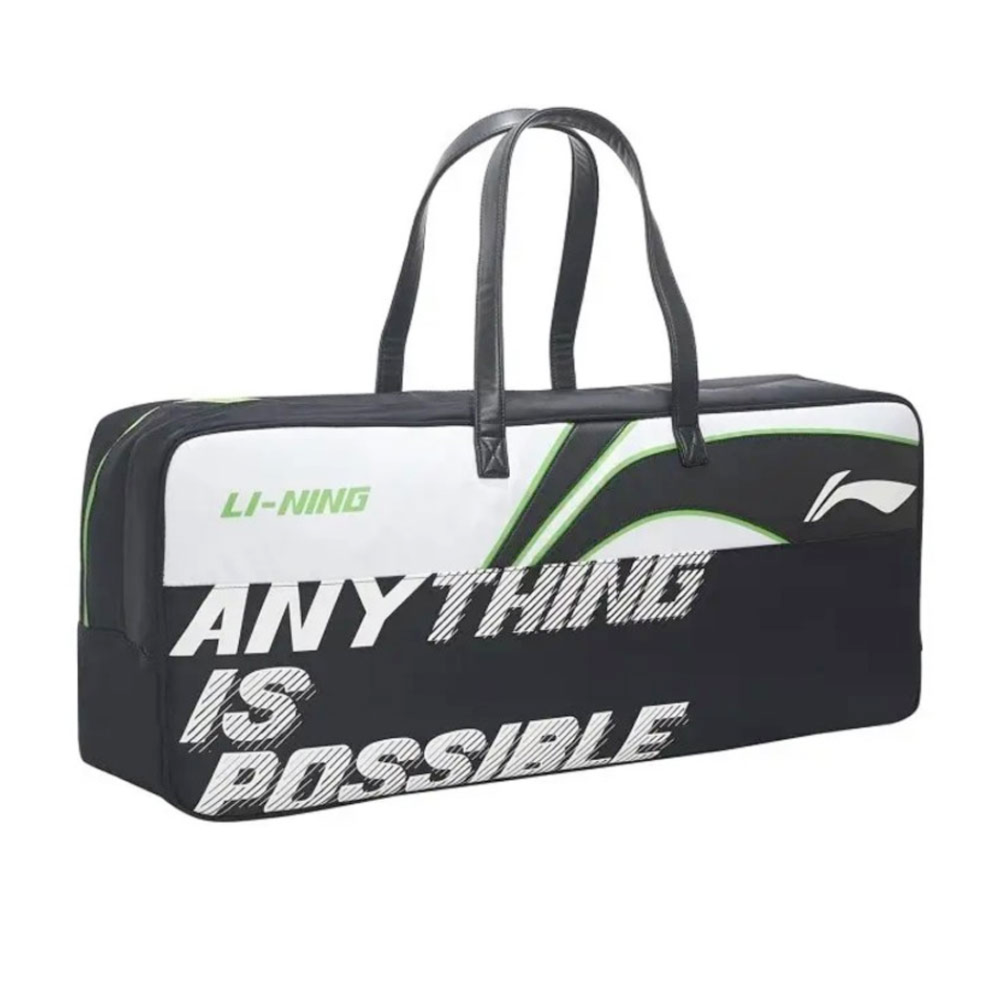Li Ning 6-Piece Gym Bag Set [Black] ABJS057 - Durable Sports Duffel Bags for Men & Women, Perfect for Workout, Travel, and Gym Storage