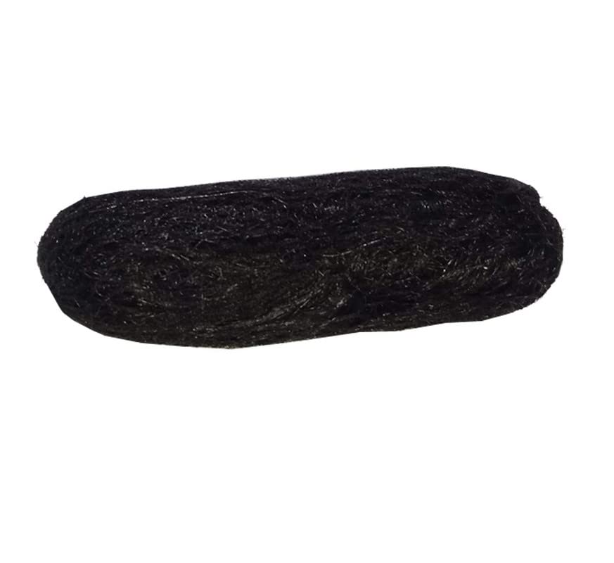 NAVMAV Hair Puff Grip - 3 Pack Black Hair Donut Bun Maker for Women & Girls - Perfect for Updos, Ponytails & Special Occasions