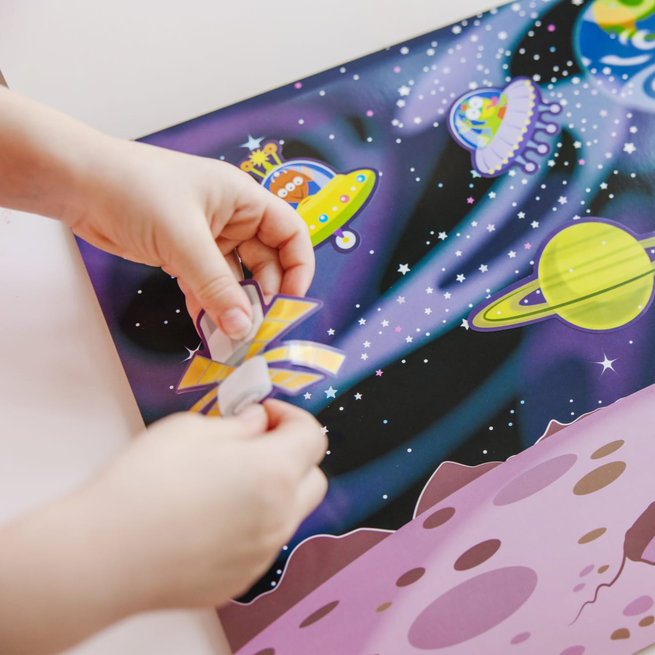 Reusable Sticker Pad for Kids - Adventure Themed Sticker Activity Book | Perfect for Travel, Learning & Creative Play