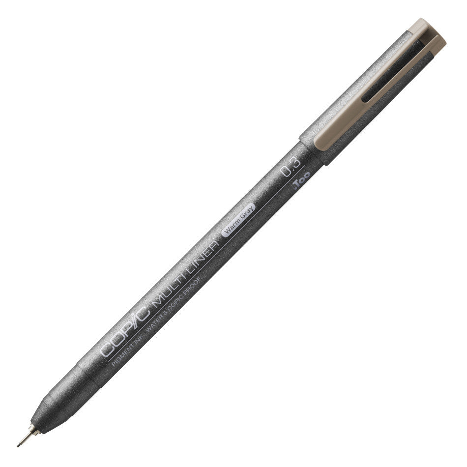 Copic MultiLiner Drawing Pen Set - Warm Grey Fine Line Art Markers for Sketching, Illustration & Calligraphy - Perfect for Artists, Designers & Crafters