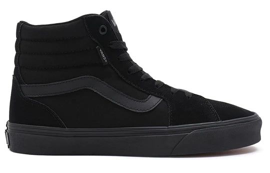 Vans Men's Filmore Hi Black Skate Shoes - Classic High-Top Sneakers for Skating, Streetwear & Casual Wear