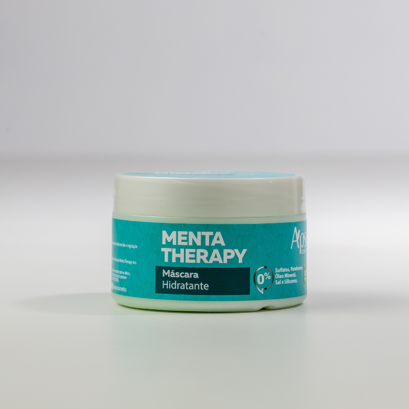 Apse Cosmetics Mint Therapy Refreshing Face Mask - 8.8 oz Deep Conditioning Treatment for Hydrated Skin | Spa Day at Home & Post-Workout Recovery