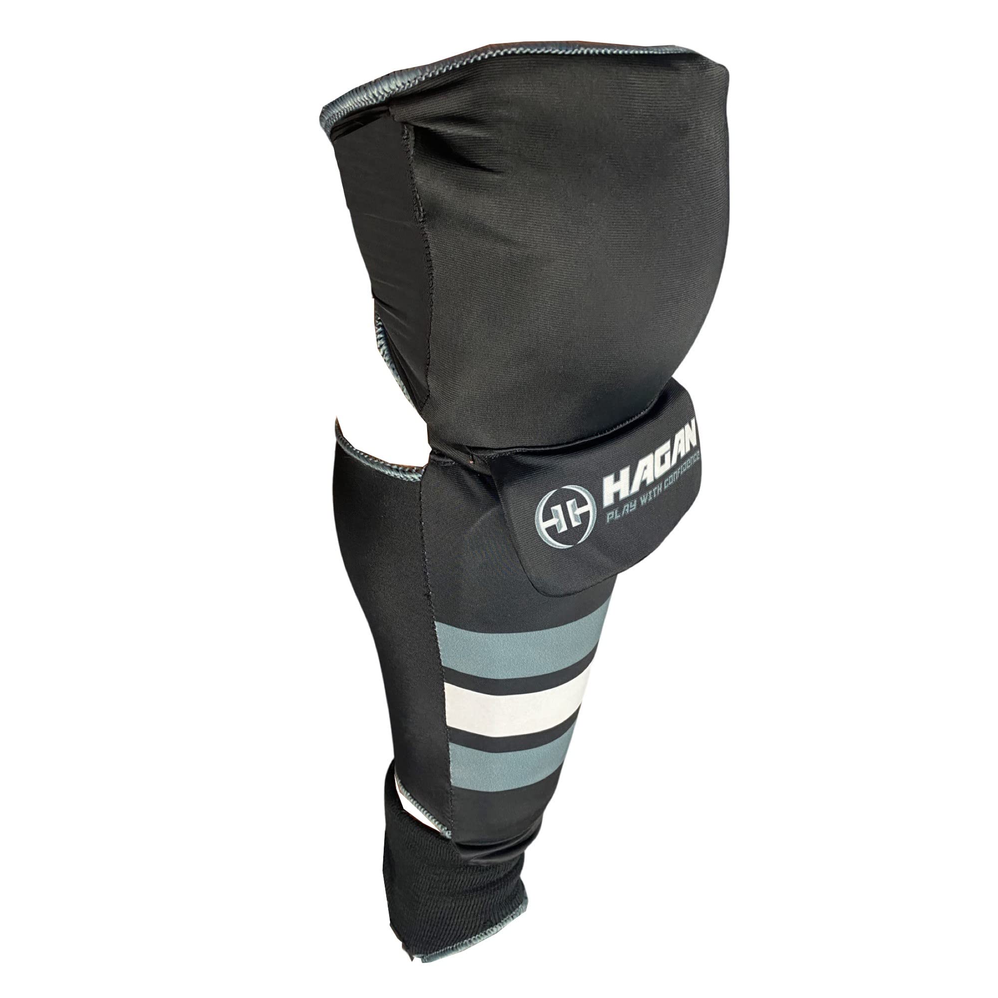 DEK Hockey & Broomball Shin Guards H-6.0 - Protective Gear for Indoor Sports, Street Hockey, and Ball Hockey Players