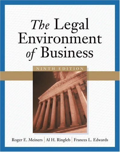The Legal Environment of Business 9th Edition Textbook - Essential Guide for Business Law Students & Professionals | Perfect for MBA Courses & Corporate Compliance