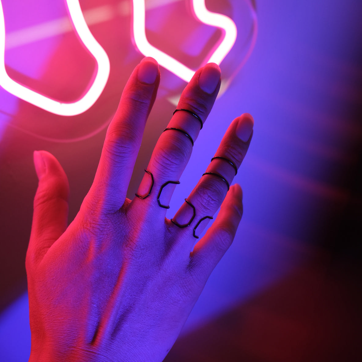 Cyber Ring - Smart Wearable Tech for Fitness Tracking & Notifications | Perfect for Workouts, Office & Daily Life