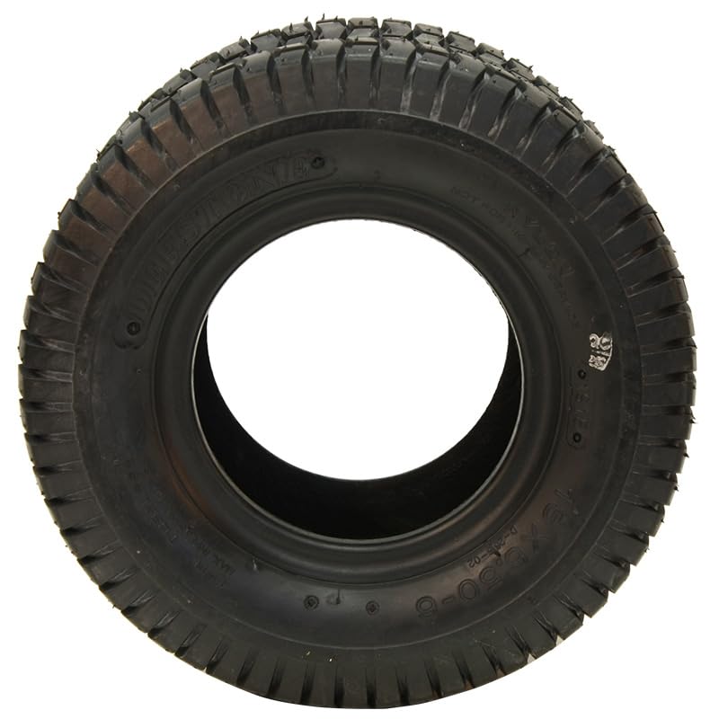 DEESTONE 26X12.00-12 D265-Turf Tractor Tire, Load Range C (26120012) - Heavy Duty Lawn & Garden Tires for Riding Mowers, Golf Carts & ATVs