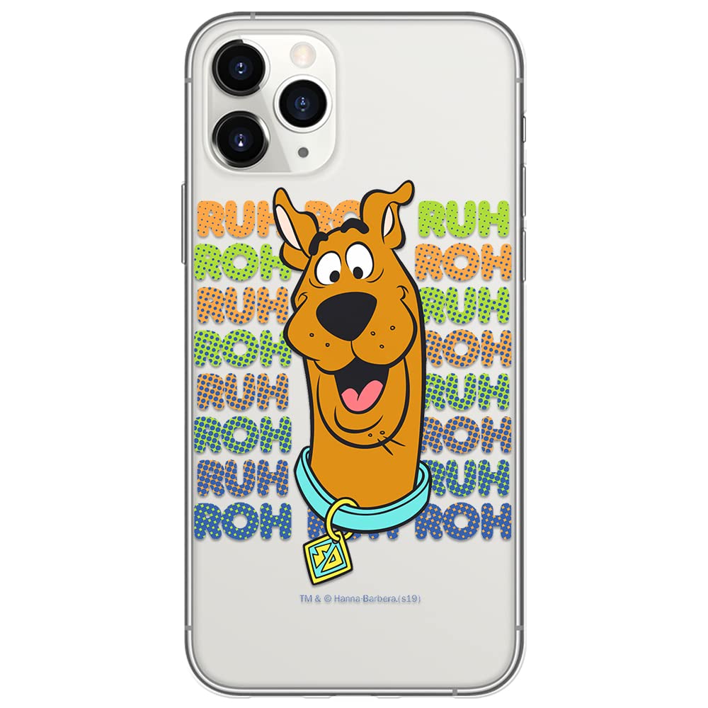 Original Scooby Doo Officially Licensed iPhone 11 Case - Slim Protective Cover with Partial Transparency | Perfect for School, Work & Everyday Use
