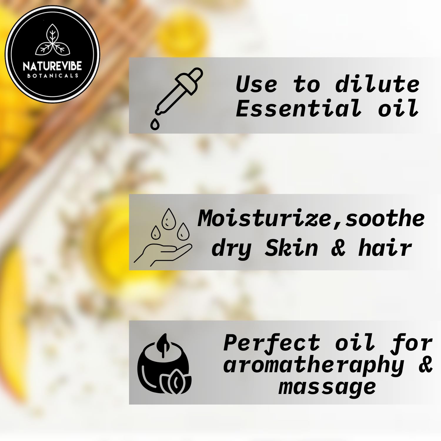 Naturevibe Botanicals Organic Mango Oil & Cold-Pressed Castor Oil Combo - 32oz Each | Hair Growth, Skin Moisturizer & Massage Therapy | Perfect for DIY Beauty Recipes & Natural Hair Care