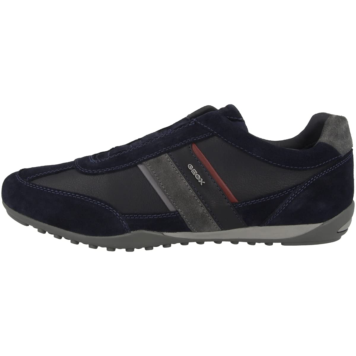 Geox Men's Breathable Low-Top Sneakers - Lightweight Walking Shoes for Men | Perfect for Running, Gym & Casual Wear