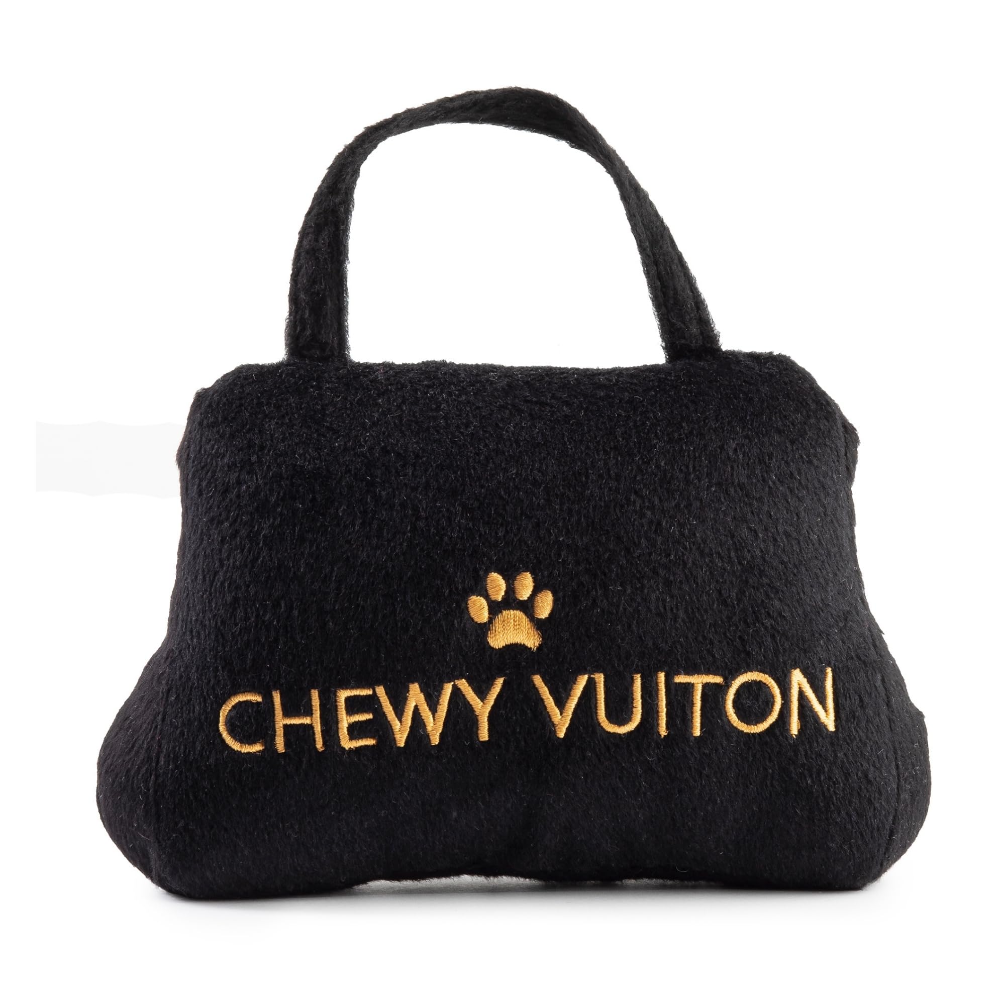 Dog Diggin Designs Runway Pup Collection – Unique Squeaky Parody Plush Dog Toys | Haute Couture Purse & Handbag Style | Perfect for Playtime, Training & Fashionable Pet Photos