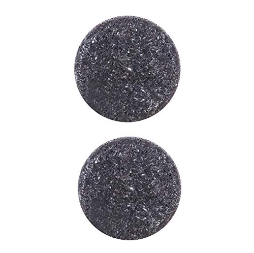Organic Black Hair Darkening Shampoo Bar with Natural Conditioner & Repair Essence - Volumizing, Moisturizing Treatment for Healthy Hair (2-Pack) - Perfect for Daily Hair Care & Color Maintenance - 6 x 6 x 2.3 cm