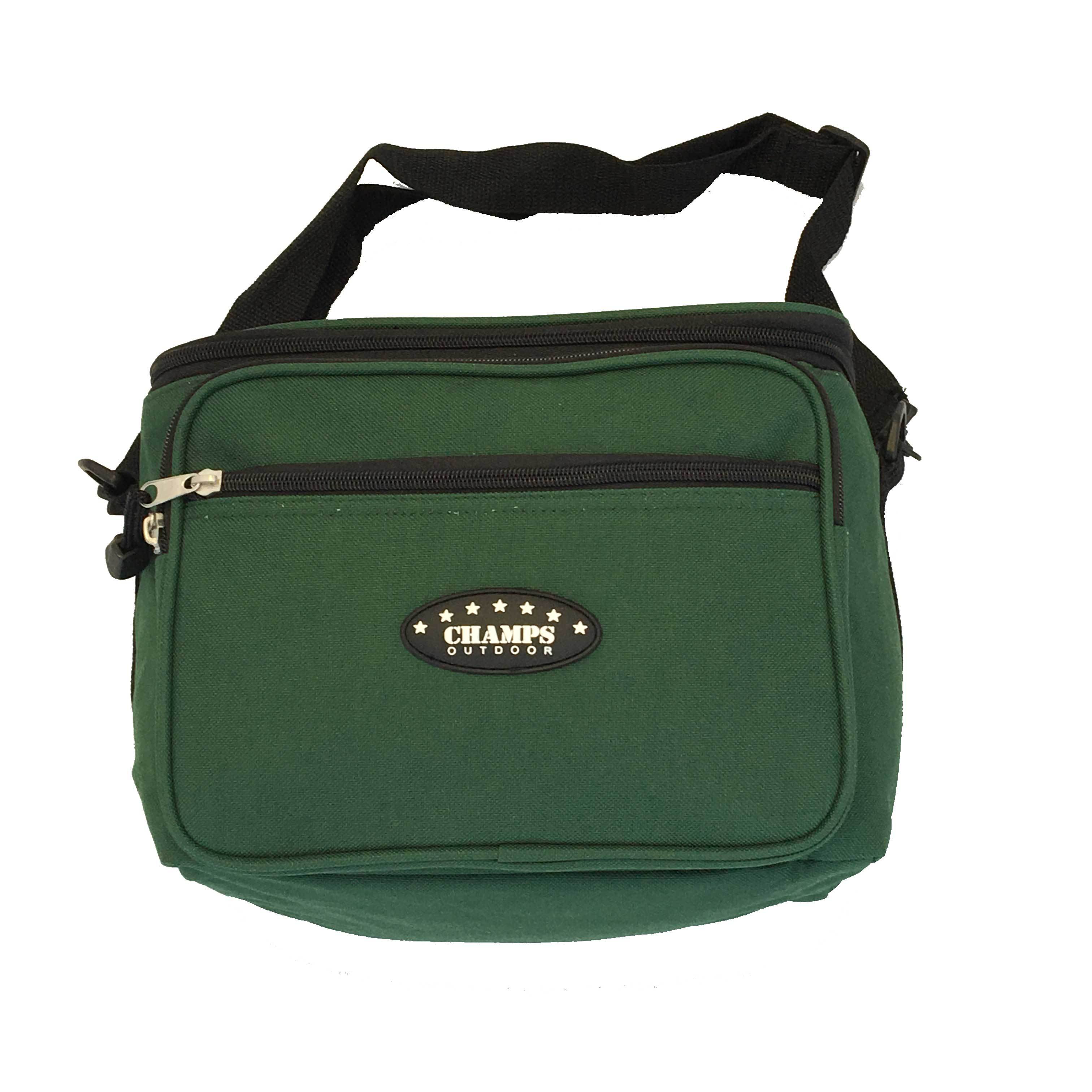 Black / Burgundy Lunch Bag