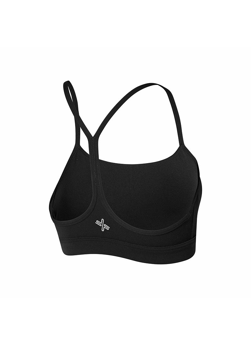 Black Label Signature Breathe Racerback Sports Bra Top - High Support Workout & Yoga Activewear for Women