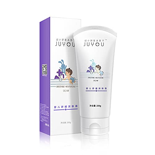 1 PC ZHAN YAN Baby Anti Crack Soft Cream - Ultra Gentle Moisturizing Cream for Sensitive Skin, Fragrance-Free & Non-Irritating, 200g - Perfect for Daily Baby Skin Care & Eczema Relief
