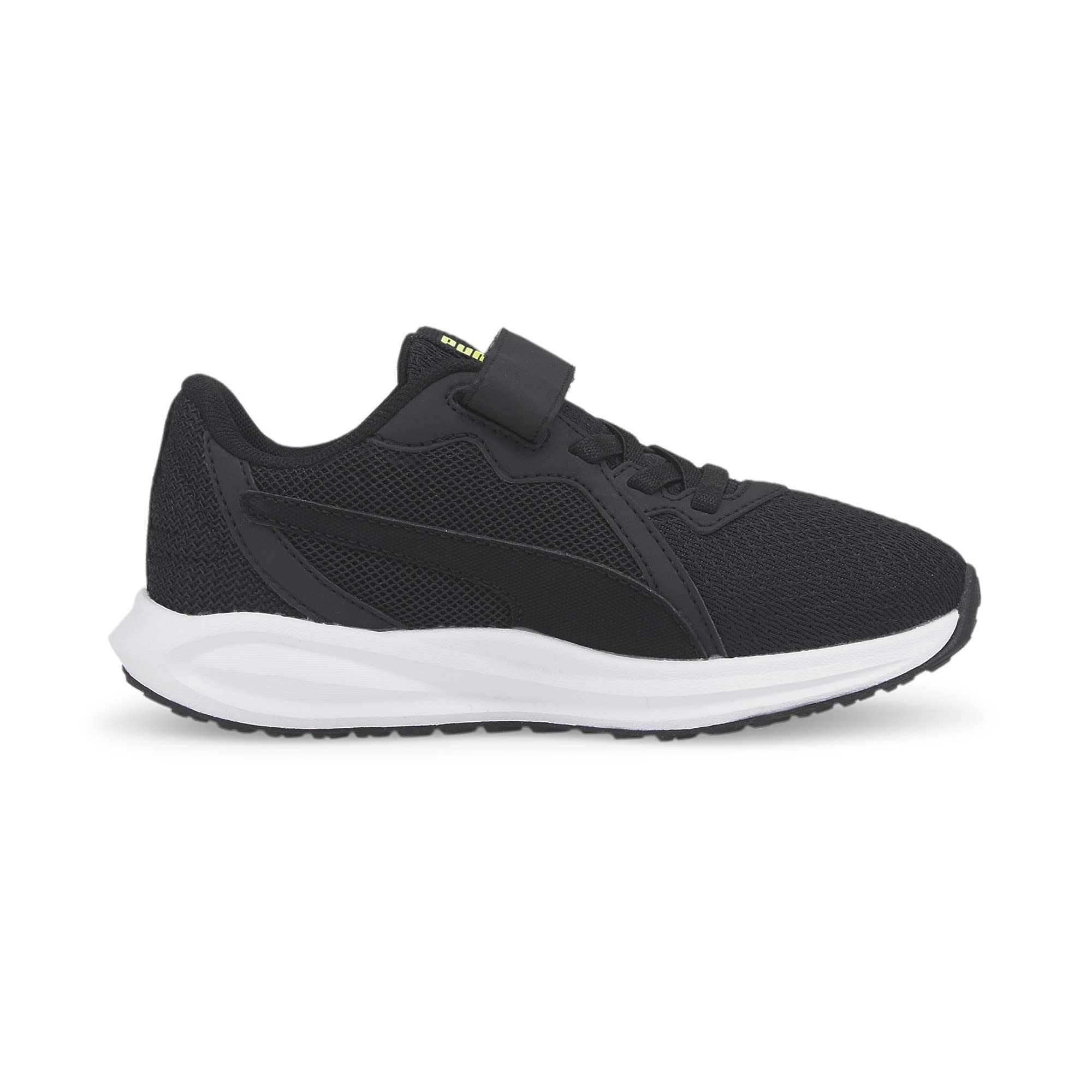 PUMA Unisex-Child Twitch Runner Sneaker - Lightweight Running Shoes for Kids, Breathable Mesh & Cushioned Comfort - Perfect for School, Sports & Daily Activities