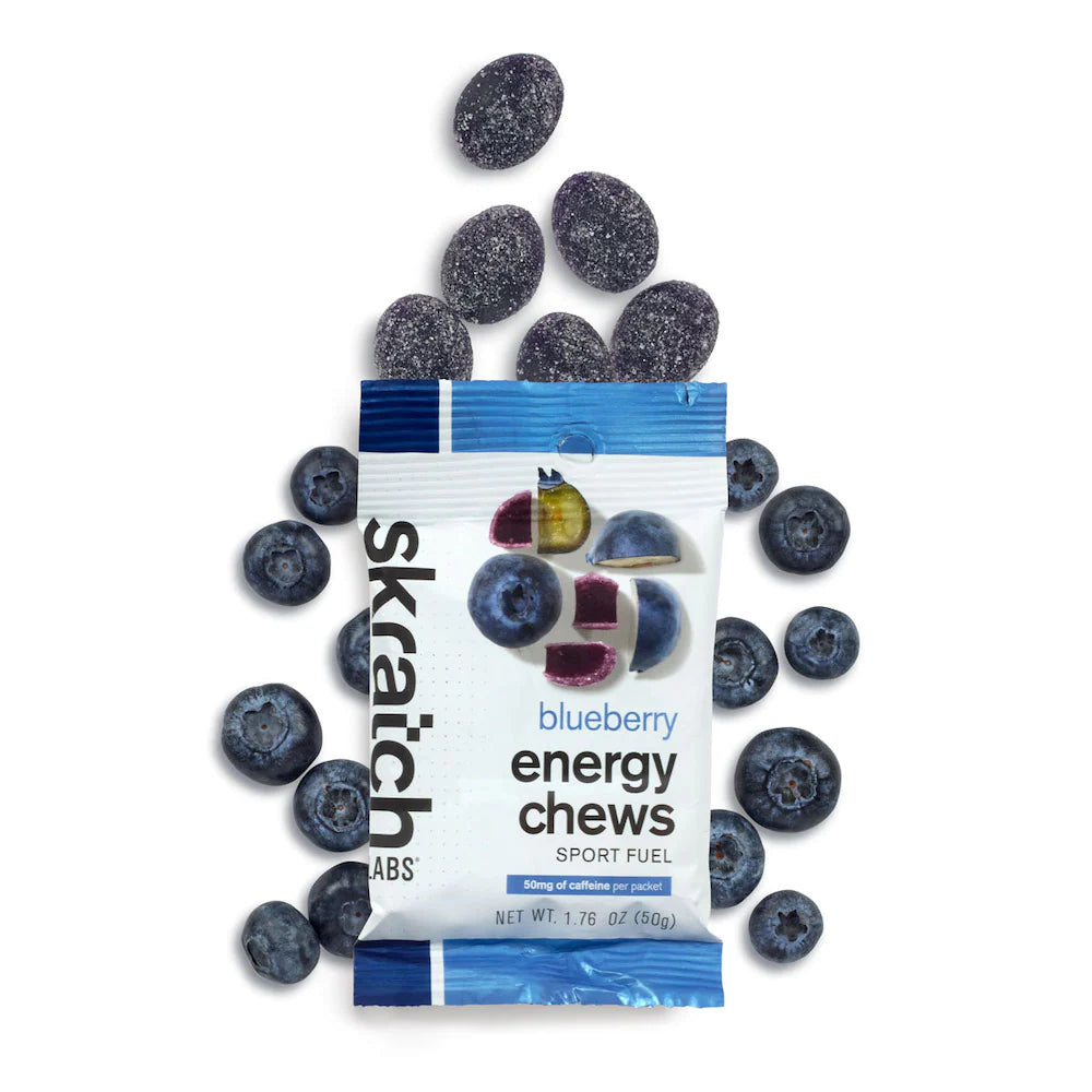 Best Sport Energy Chews for Athletes - Fast-Acting Energy Boost for Running, Cycling & Workouts - Natural Electrolytes & BCAAs