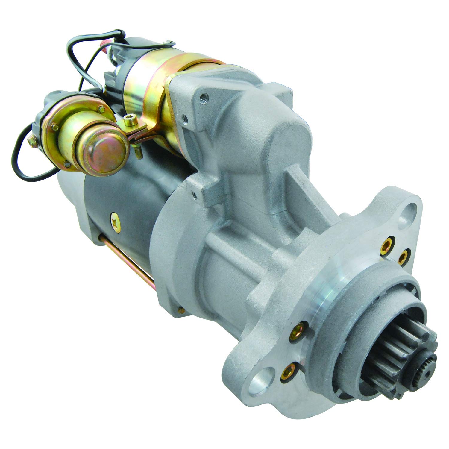 Heavy Duty Gear Reduction Starter for Caterpillar Cummins 3208 - Compatible with 0R2189, 0R4260, 0R4265 - Perfect for Truck, Marine & Industrial Engine Applications