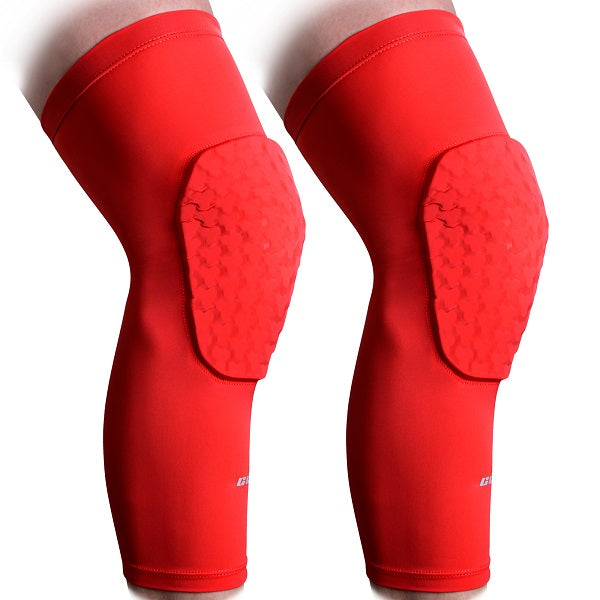 COOLOMG Basketball Knee Pads - Compression Leg Sleeves for Volleyball, Football & Weightlifting - Breathable Support for Sports & Workout (SP013T) - Perfect for Running, Gym Training & Injury Prevention