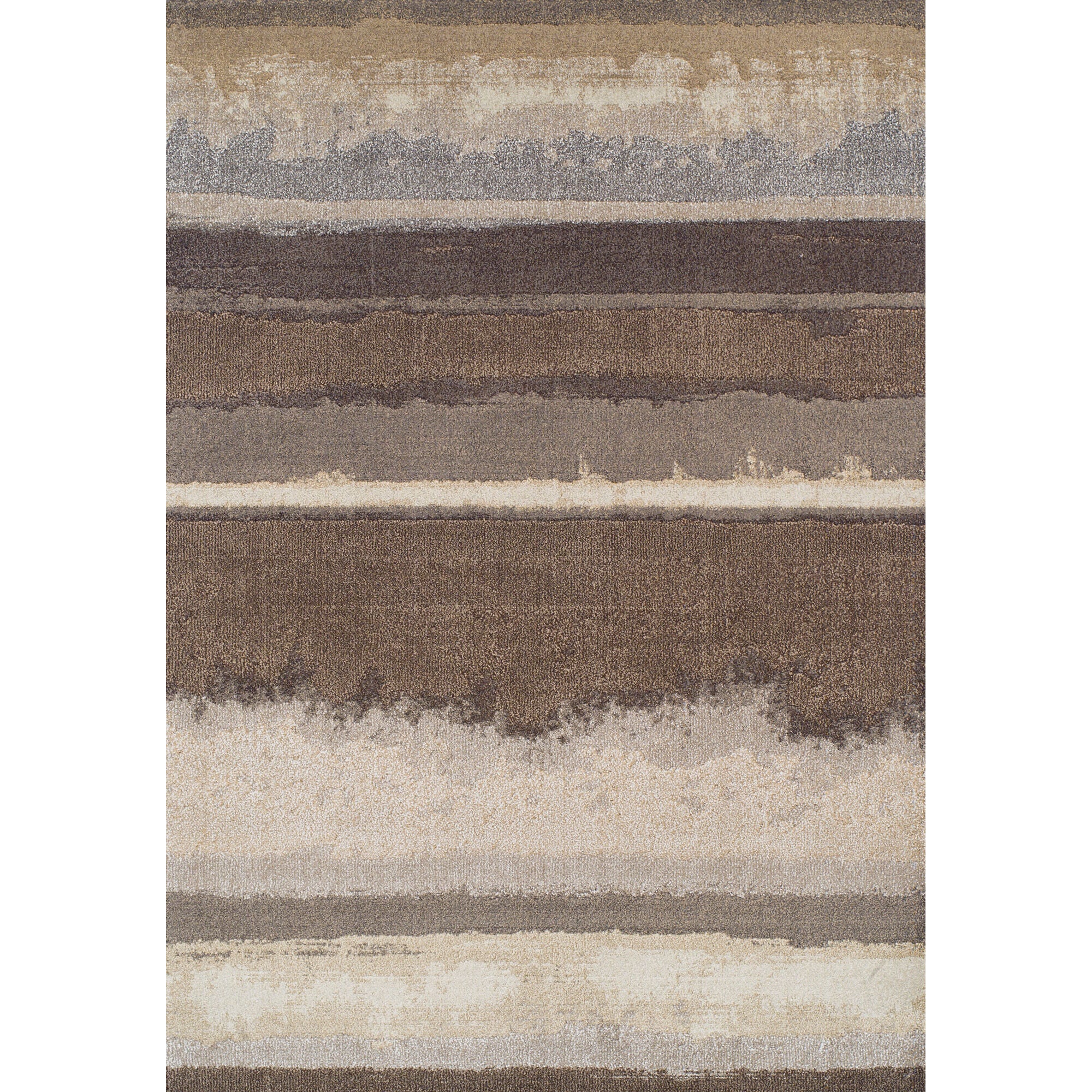 Antique Mocha Rug - Vintage Bohemian Area Rug for Living Room, Bedroom & Home Decor - Soft & Durable Handmade Carpet for Boho Chic Style