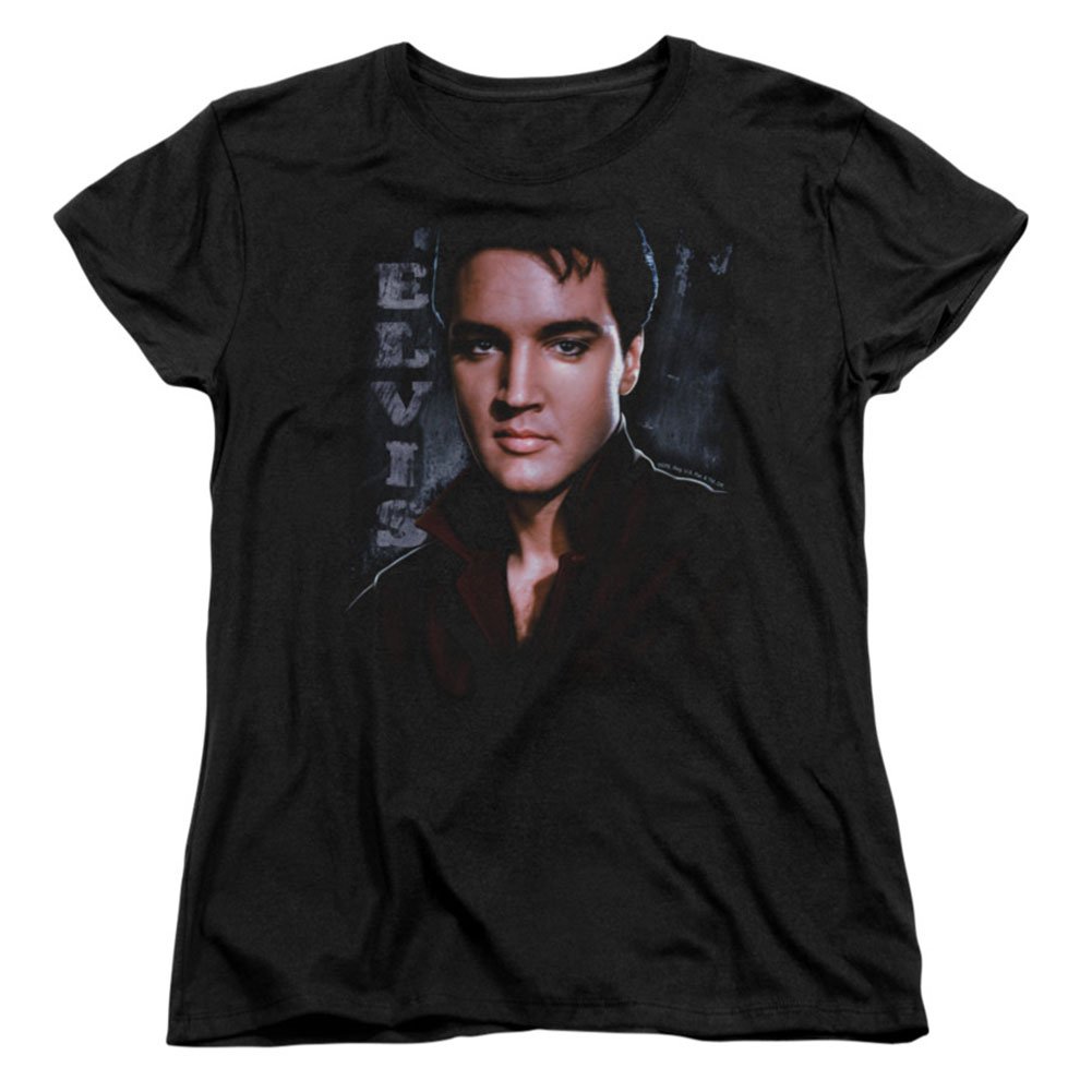 Elvis Presley Vintage Women's Short Sleeve T-Shirt - Retro Rock & Roll Tee for Concerts, Parties & Casual Wear