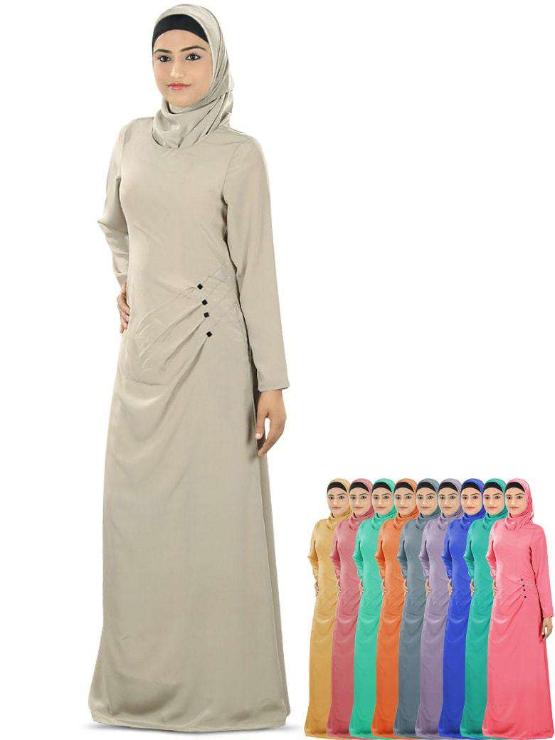 Zahra Abaya for Women - Elegant Islamic Prayer Dress - Perfect for Mosque, Prayer, and Special Occasions