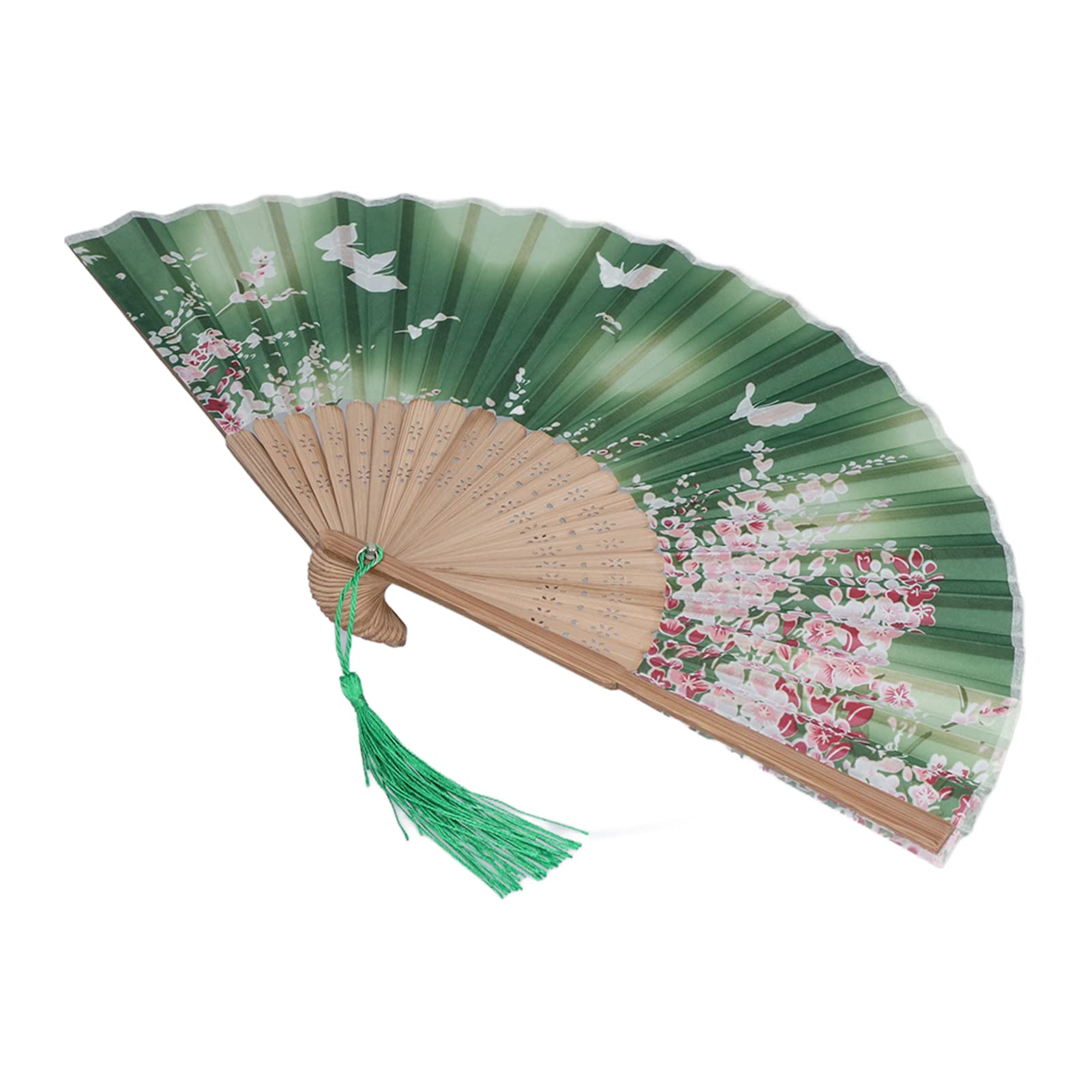 Portable Bamboo Hand Fan with Unique Patterns - Compact & Lightweight for Business, Gifts & Promotional Events | Perfect for Office Use, Outdoor Activities & Corporate Giveaways