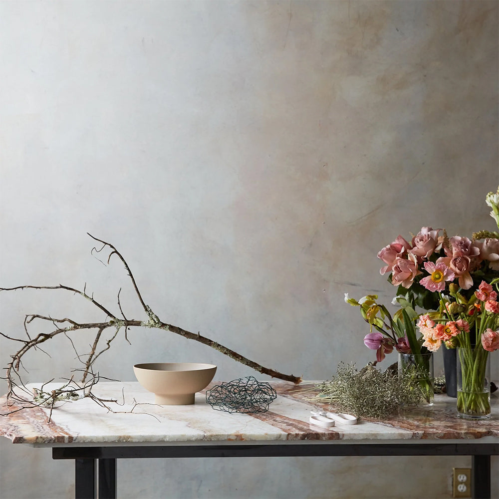 Elegant Ceramic Compote Vase - Handcrafted Fruit Bowl for Dining Table Centerpiece, Kitchen Decor & Wedding Decorations
