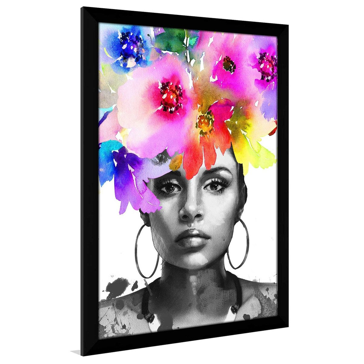 Jodi Print Acrylic Afrique Model 3 - Modern Wall Art Decor for Living Room, Bedroom & Office
