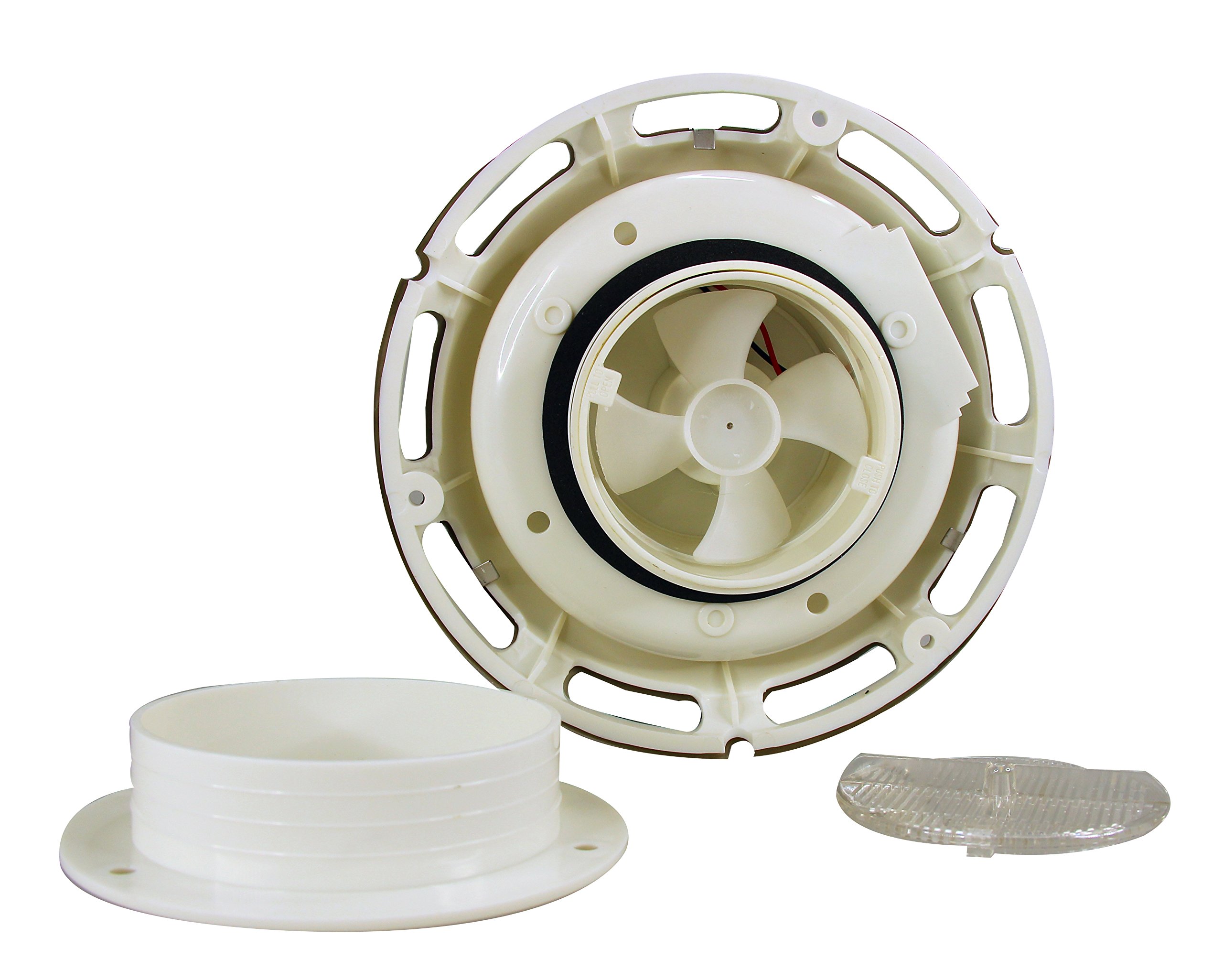 700 CU FT Solar Powered Marine Boat Ventilator - Rechargeable Battery & Stainless Steel Cover for Fresh Air Circulation | Ideal for Yachts, Fishing Boats & RV Cabins