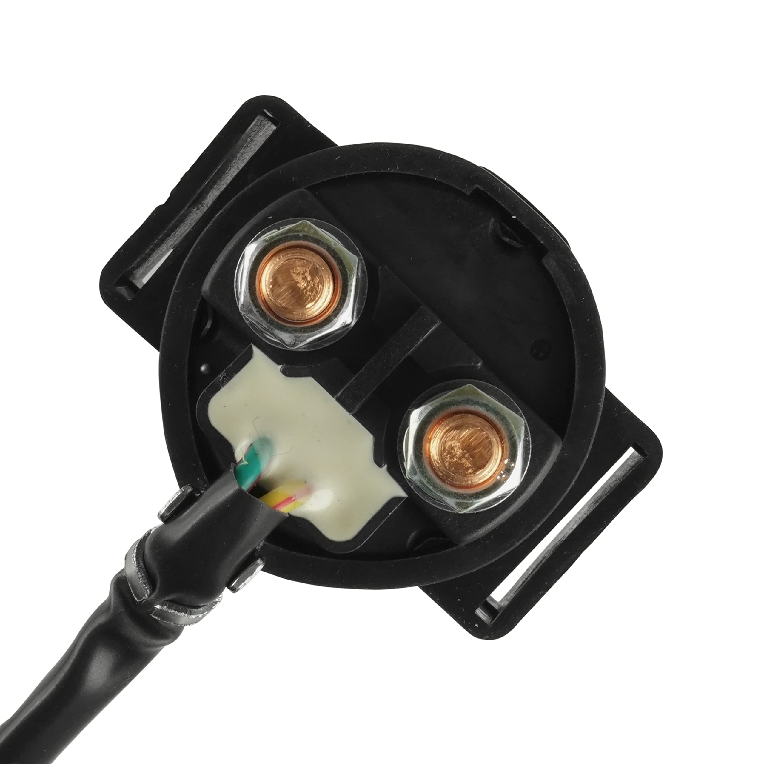 Caltric Starter Solenoid Relay for Hyosung GT125 GT250 GT650 GT125R GT250R GT650R - Motorcycle Engine Starter Replacement Part for Smooth Ignition & Reliable Performance