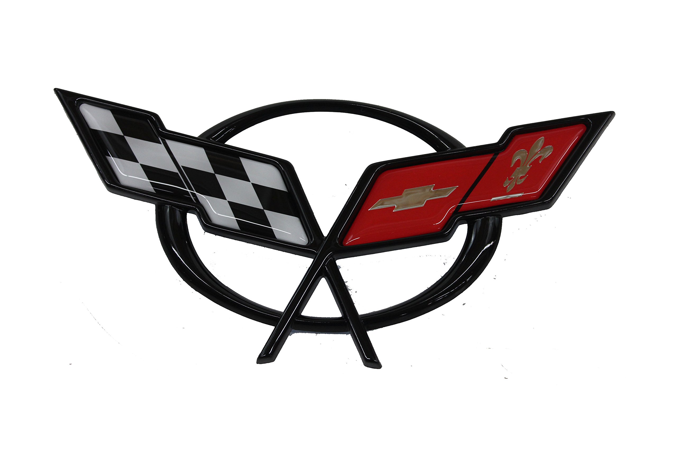 Genuine GM 19207384 Front Bumper Fascia Emblem - Perfect Replacement for Chevy, GMC & Cadillac Vehicles | Enhances Vehicle Appearance & Protects Bumper