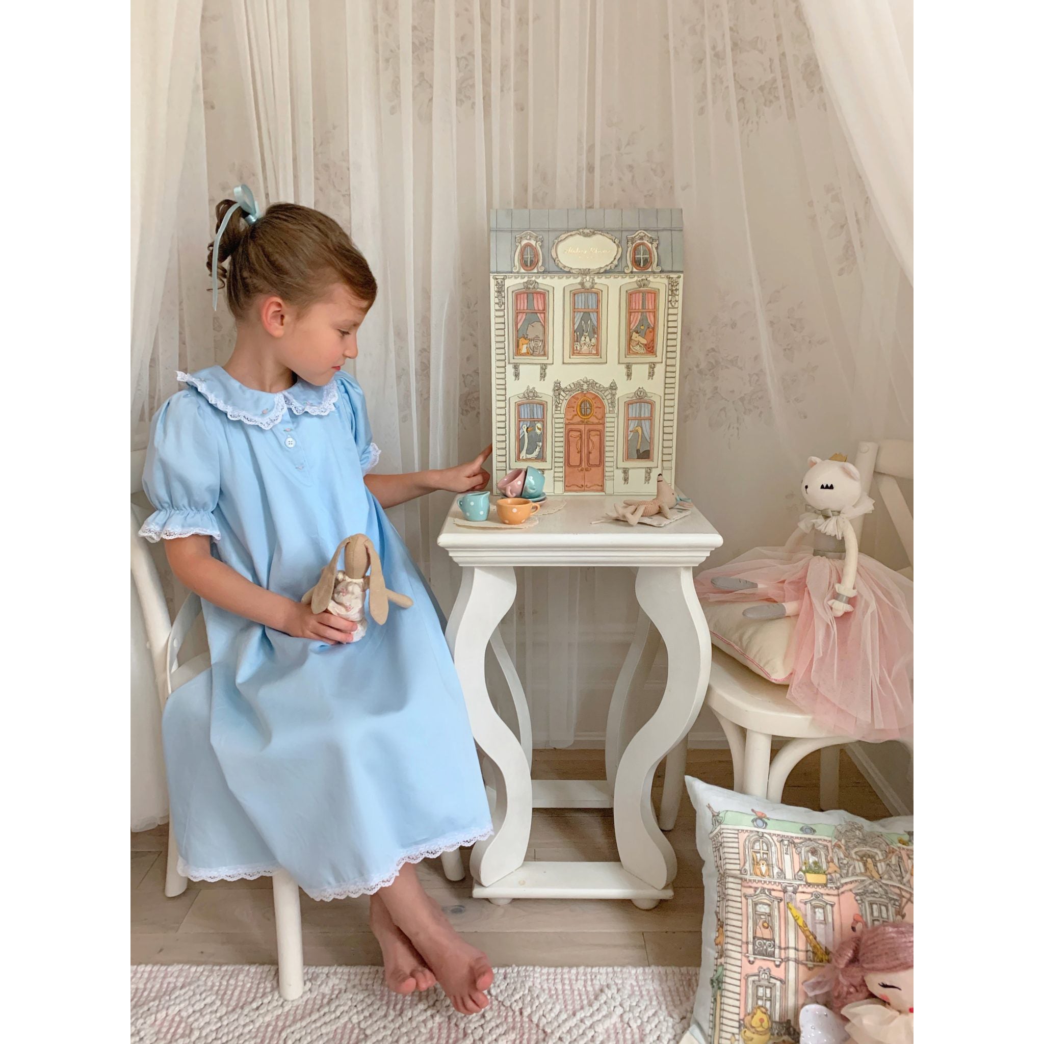 Atelier Choux Luxury Large Hotel Rigid Gift Box for Baby Shower, Birthday & Special Occasions - Premium Keepsake Storage Solution