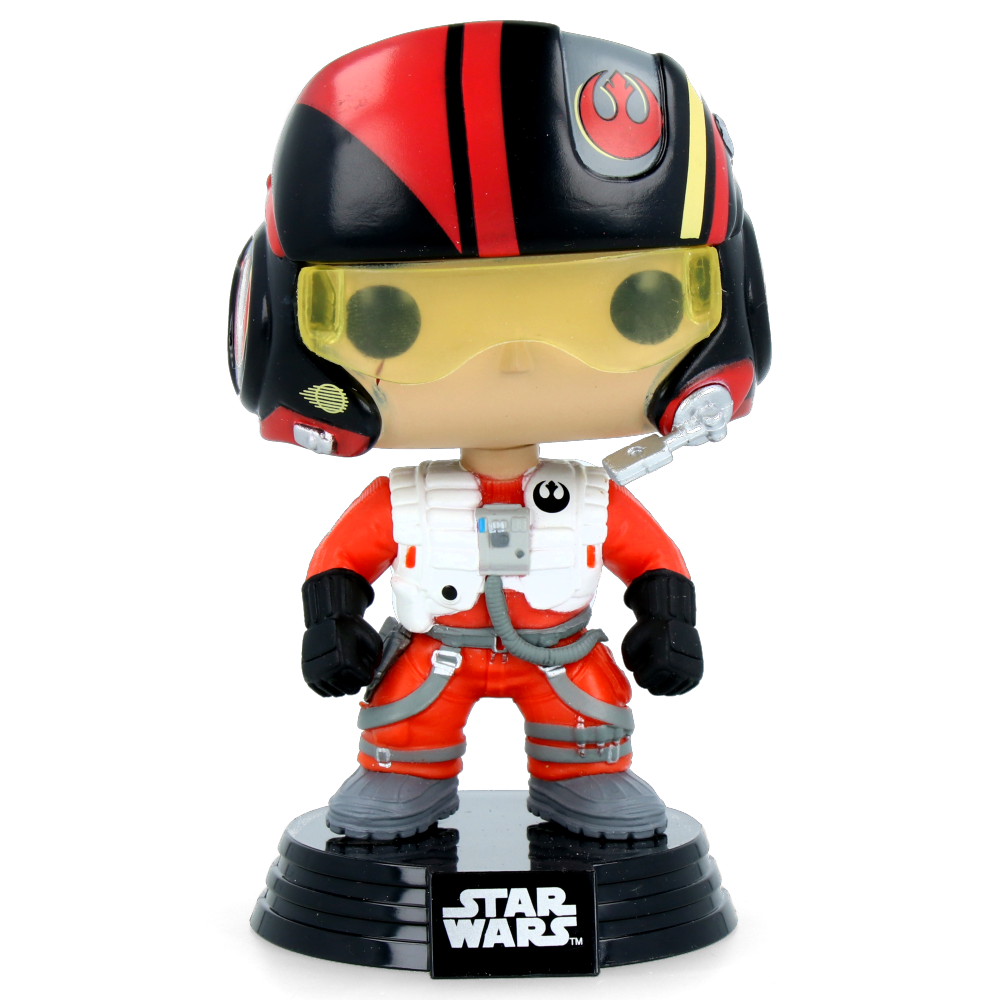 Funko Pop Poe Dameron Star Wars Collectible Vinyl Figure - Perfect for Fans, Gift Ideas & Display in Home or Office