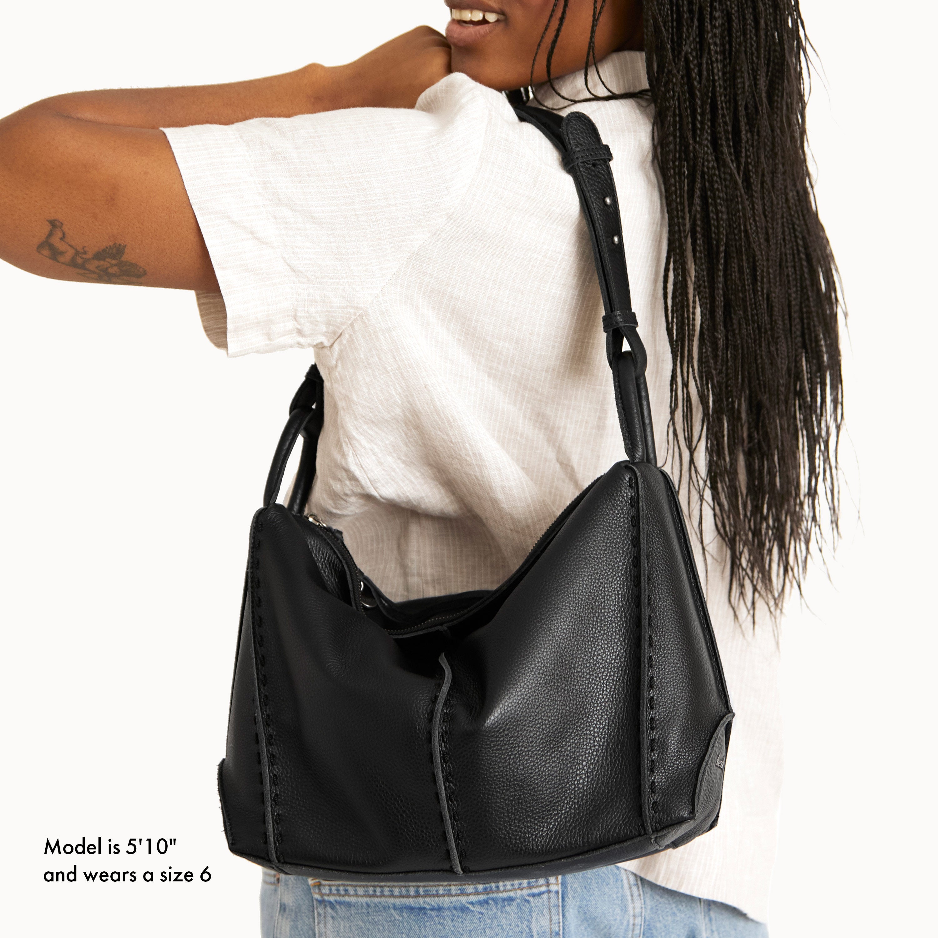 Los Feliz Hobo Bag - Stylish & Spacious Leather Shoulder Bag for Women | Perfect for Work, Travel & Everyday Use