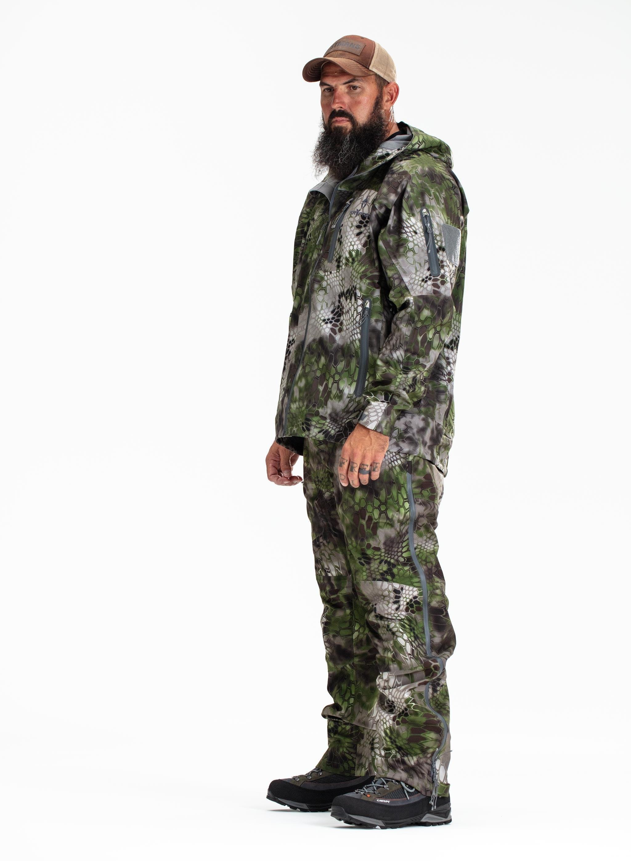 Koldo Camouflage Jacket for Men - Waterproof Outdoor Hunting & Hiking Jacket - Perfect for Camping, Fishing, and Military Style Fashion
